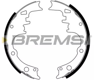 Комплект тормозных колодок GF4245 BREMSI - фото №1