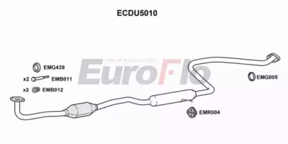 Катализатор ECDU5010 EuroFlo - фото №1