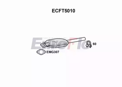 Катализатор ECFT5010 EuroFlo - фото №1