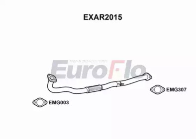 Труба выхлопного газа EXAR2015 EuroFlo - фото №1