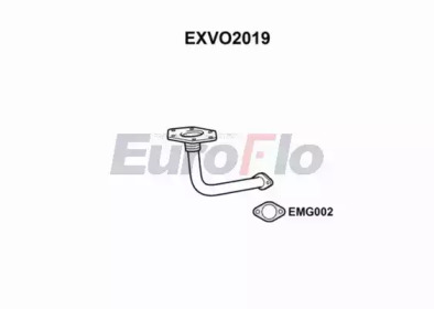 Труба выхлопного газа EXVO2019 EuroFlo - фото №1