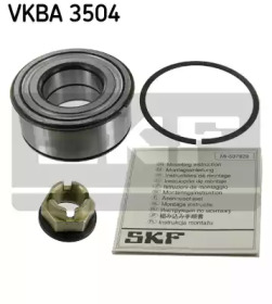Комплект подшипника ступицы колеса VKBA 3504 SKF - фото №1
