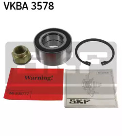 Комплект подшипника ступицы колеса VKBA 3578 SKF - фото №1