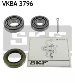 Комплект подшипника ступицы колеса VKBA 3796 SKF - фото №1