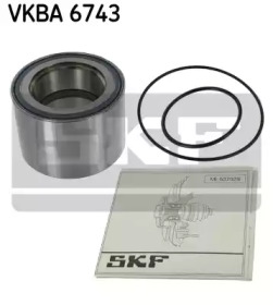 Комплект подшипника ступицы колеса VKBA 6743 SKF - фото №1