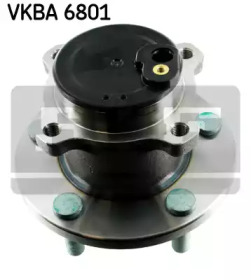 Комплект подшипника ступицы колеса VKBA 6801 SKF - фото №1