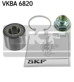 Комплект подшипника ступицы колеса VKBA 6820 SKF - фото №1