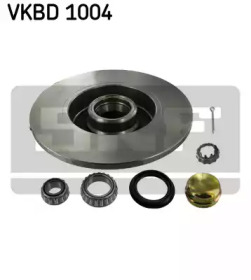 Тормозной диск VKBD 1004 SKF - фото №1