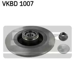 Тормозной диск VKBD 1007 SKF - фото №1