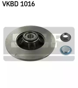 Тормозной диск VKBD 1016 SKF - фото №1