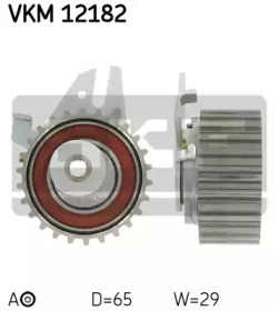 Ролик модуля натяжителя ремня VKM 12182 SKF