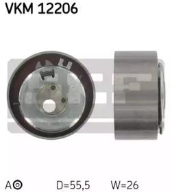 Ролик натяжной VKM12206 SKF