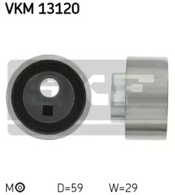 Натяжной ролик, ремень ГРМ VKM 13120 SKF - фото №1