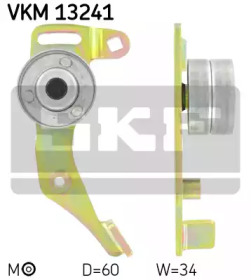 Натяжной ролик, ремень ГРМ VKM 13241 SKF - фото №1