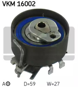 Ролик натяжной VKM 16002 SKF
