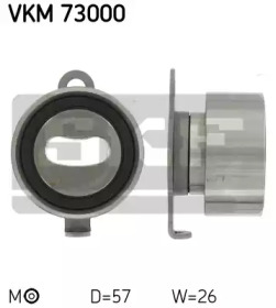 Натяжной ролик, ремень ГРМ VKM 73000 SKF - фото №1
