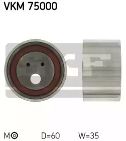 Натяжной ролик, ремень ГРМ VKM 75000 SKF - фото №1