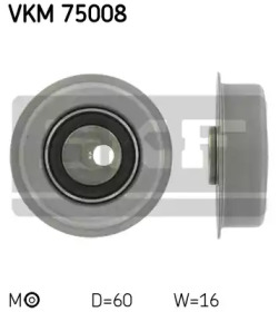 Ролик натяжной VKM 75008 SKF