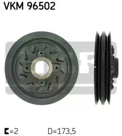 Ременный шкив, коленчатый вал VKM 96502 SKF