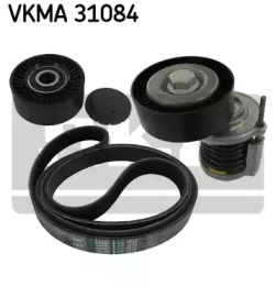 Поликлиновой ременный комплект VKMA 31084 SKF