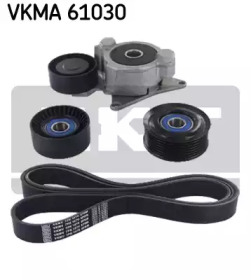 Поликлиновой ременный комплект VKMA 61030 SKF - фото №1