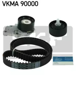 Комплект ремня ГРМ VKMA 90000 SKF - фото №2