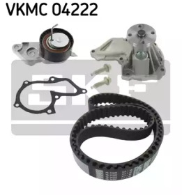 Комплект грм (пасс + ролик + насос) VKMC 04222 SKF
