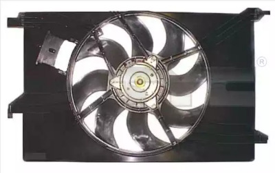Вентилятор, охлаждение двигателя 825-1024 TYC - фото №1