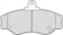 Комплект тормозных колодок, дисковый тормоз FVR1014 FERODO - фото №2