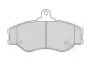 Комплект тормозных колодок, дисковый тормоз FVR1014 FERODO - фото №3