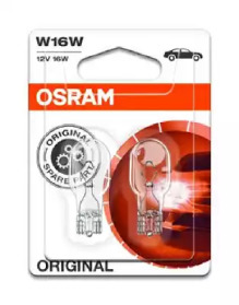 Лампа накаливания, фонарь указателя поворота 921-02B OSRAM - фото №1
