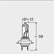 Лампа накаливания, фара дальнего света 64210SV2-HCB OSRAM - фото №3