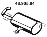 Глушитель выхлопных газов конечный 46.905.84 EBERSPÄCHER - фото №1