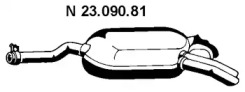 Глушитель выхлопных газов конечный 23.090.81 EBERSPÄCHER - фото №1