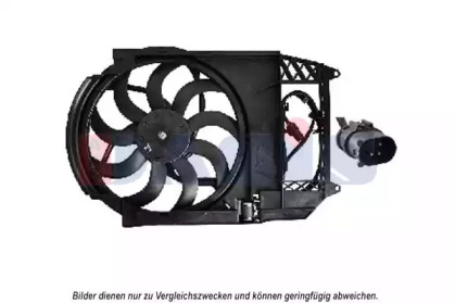 Вентилятор, охлаждение двигателя 058086N AKS DASIS - фото №1