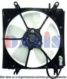 Вентилятор, охлаждение двигателя 108027N AKS DASIS - фото №1