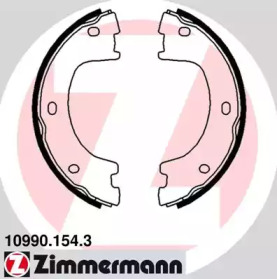 Комплект тормозных колодок, стояночная тормозная система 10990.154.3 ZIMMERMANN - фото №1