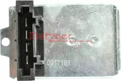 Резистор вентилятора отопителя (постоянный) 0917161 METZGER - фото №2