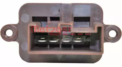Резистор вентилятора отопителя (постоянный) 0917259 METZGER - фото №2